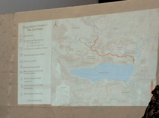 Diálogo con las comunidades respecto al proyecto de restauración y saneamiento del río Santiago
