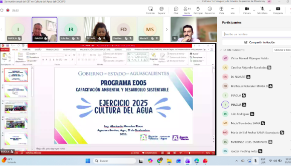 Segunda Reunión Anual del GET en Cultura del Agua 