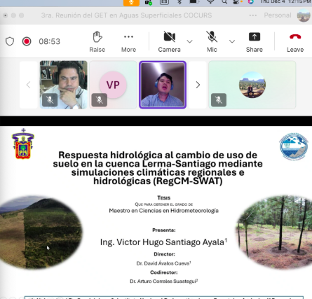 Tercera Reunión Anual del GET en Aguas Superficiales